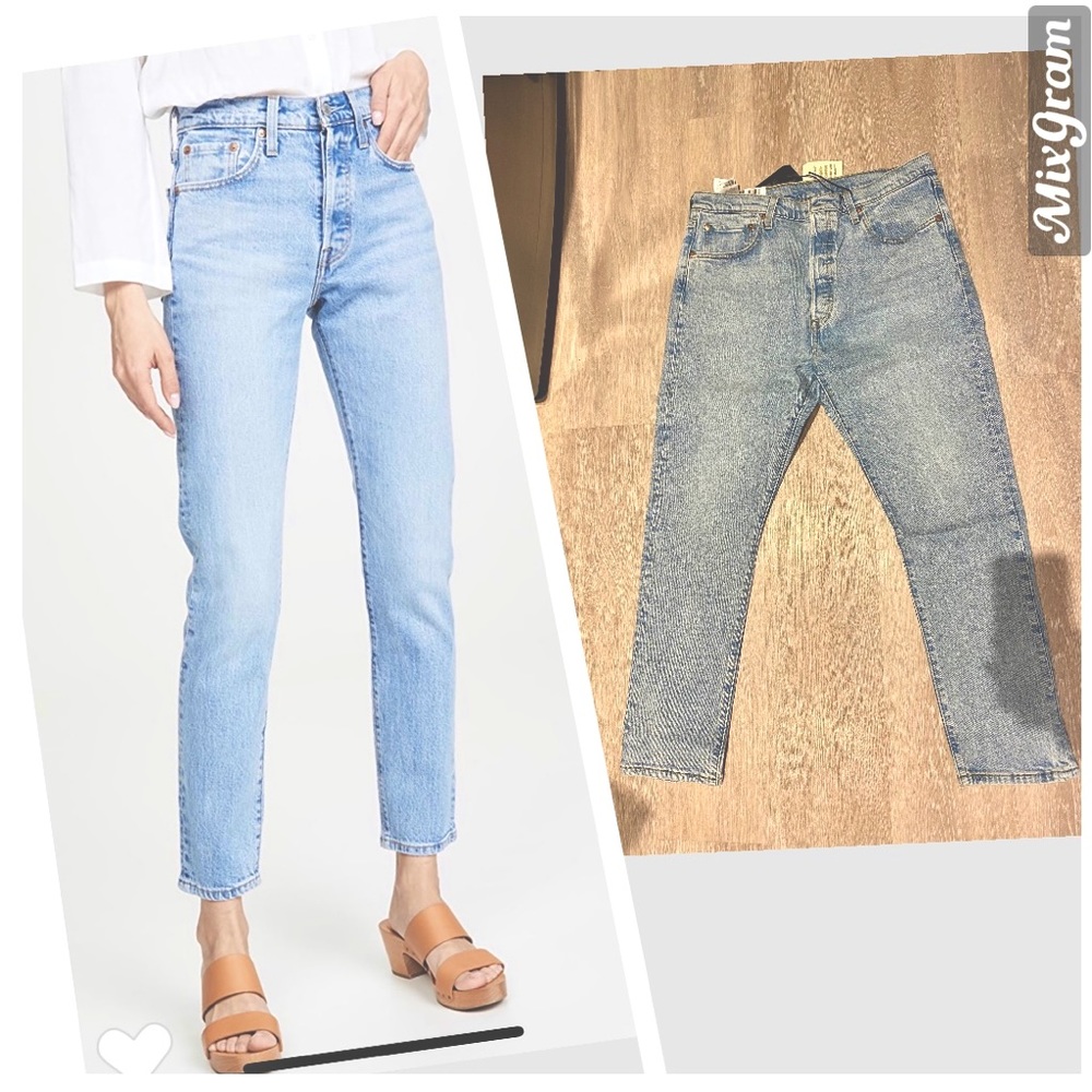 Levi 501 Skinny Jeans (size 33 womens)